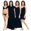 Silk Bridal Nightgown Set for Women - Fancy Satin Chemise & Robe