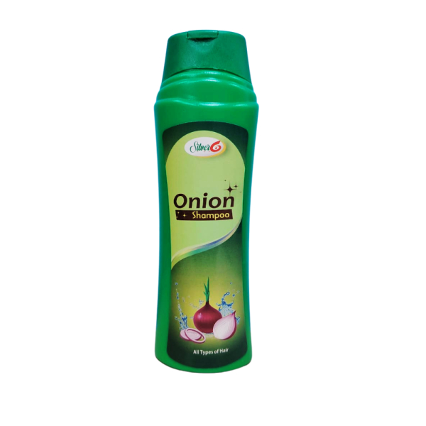 Silver 6 Onion Shampoo - 700ml - Anti Hair Fall Control & Hair Growth - Natural Herbal Shampoo for Men & Women - Image 2