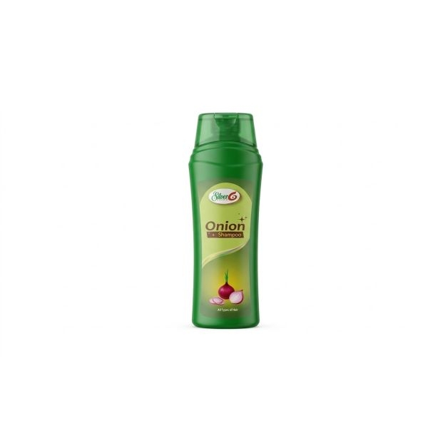 Silver 6 Onion Shampoo - 700ml - Anti Hair Fall Control & Hair Growth - Natural Herbal Shampoo for Men & Women - Image 4