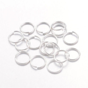 Silver Jump Ring for Jewellery making (8mm)-100gm