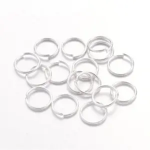 Silver Jump Ring for Jewellery making (8mm)-100gm