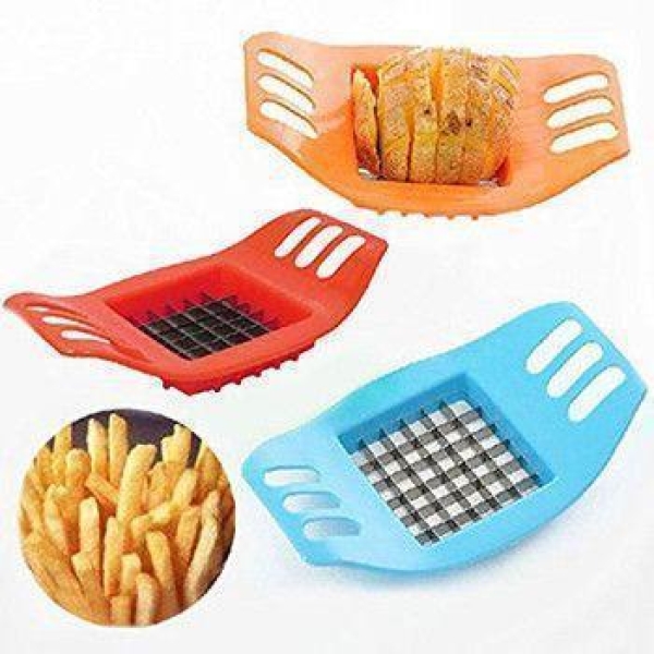 Simple Cutter for French Fry - Handheld Iron Fries Slicer - Kitchen Stainless Hand Held Potato Cutters - Image 2