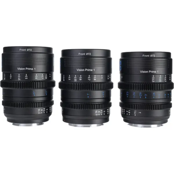 Sirui VP-1 Vision Prime T1.4 Full-Frame Cine 3-Lens Kit - Image 2