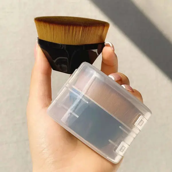 Six Corners Soft Synthetic Makeup Flawless Foundation Brush - Image 3