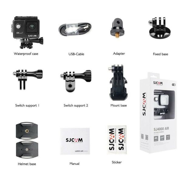 Sjcam Sj4000 Air Action Camera Full Hd 4k Wifi - Image 4