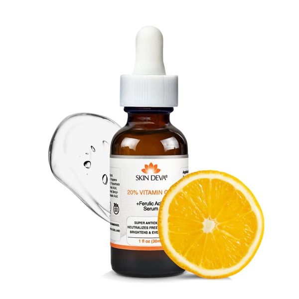 Skin Deva 20% VITAMIN C + E + FERULIC ACID SERUM For Face, Skin Diva Vitamin C , Face Serum For Anti Aging Serum For Skin Brightening Skin Bright Glowing Skin - Image 4