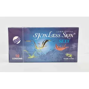 Skin Less Skin Vanilla Flavor Condom 10'S
