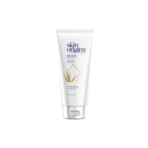 Skin Origins | Aloe Vera Gel Face Wash | With Green Tea Extract | Reduces Acne | Clear Soft Skin | All Skin Types Face wash | 100 ml by Genuine Collections