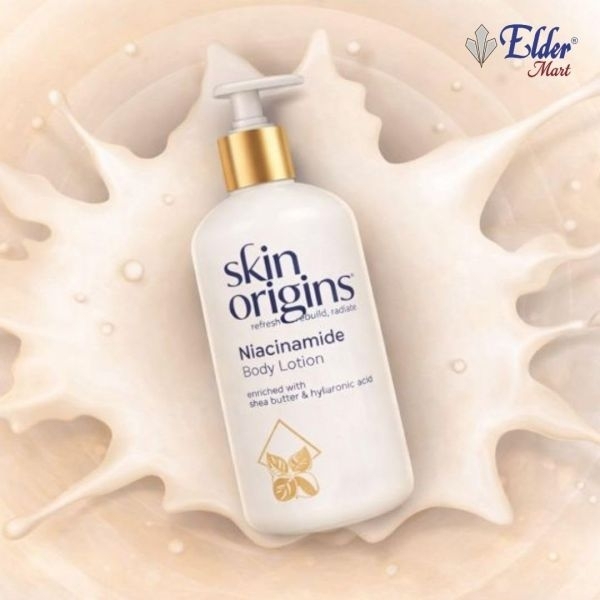 Skin Origins Niacinamide Body Lotion with Shea Butter and Hyaluronic Acid | Deep Hydration | Very Dry to Normal Skin | 300ml | Body lotion 300 ml by Genuine Collections - Image 5