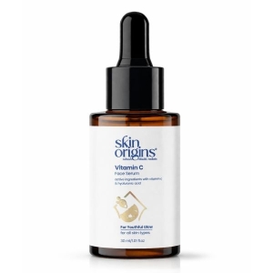 Skin Origins Vitamin C Face Serum with Hyaluronic Acid and Kojic Acid 30ml | Youthful Glow and Hydration | Vitamin C serum | by Genuine Collections
