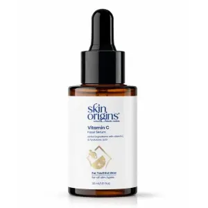 Skin Origins Vitamin C Face Serum with Hyaluronic Acid and Kojic Acid 30ml | Youthful Glow and Hydration | Vitamin C serum | by Genuine Collections