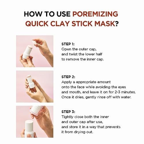 Skin1004 Madagascar Centella Poremizing Quick Clay Stick Mask 27g - Image 4