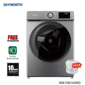 SKYWORTH 9 Kg Direct Drive Front Loading Washing Machine F9014GRD