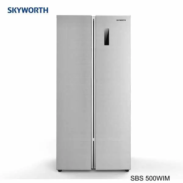 Skyworth SBS 500WIM 430 Litres Side By Side Inverter Refrigerator - Image 3