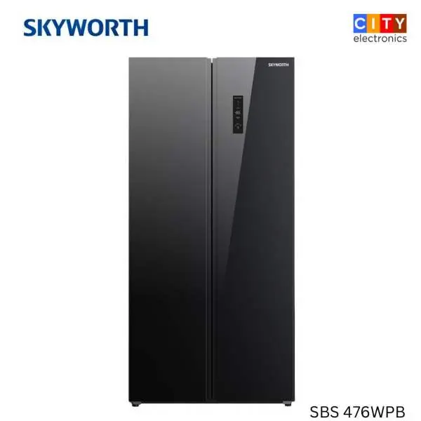 Skyworth SBS 501WPG 473 Litres Side By Side Inverter Refrigerator - Image 2