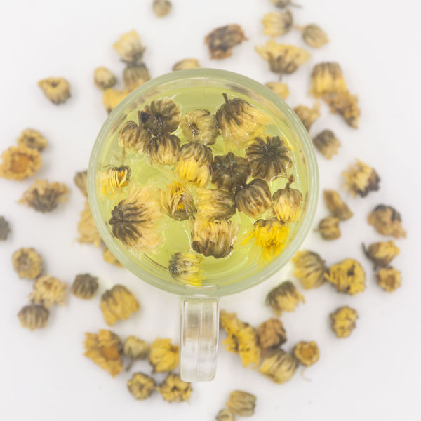 Small Chrysanthemum Flower Tea - 10GMS Kraft Bag - Suiro Teas - Image 4