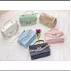 Small Crossbody & Hand bag for Women with Chain Stripe