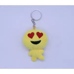 Smiley Face Key-ring - Key Chain - Fashion | Keyrings | Emoji Key Chains |