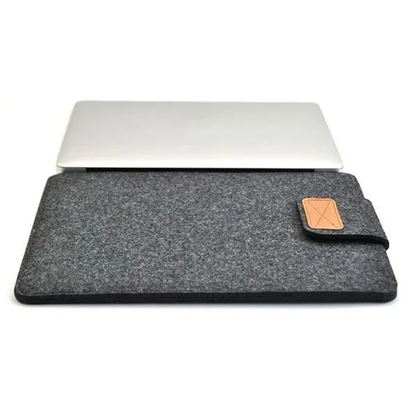 Soft Anti-Scratch Felt Protect Bag Case Cover For Macbook Ultrabook Laptop - Bags | Laptop Bag Case | - Image 2