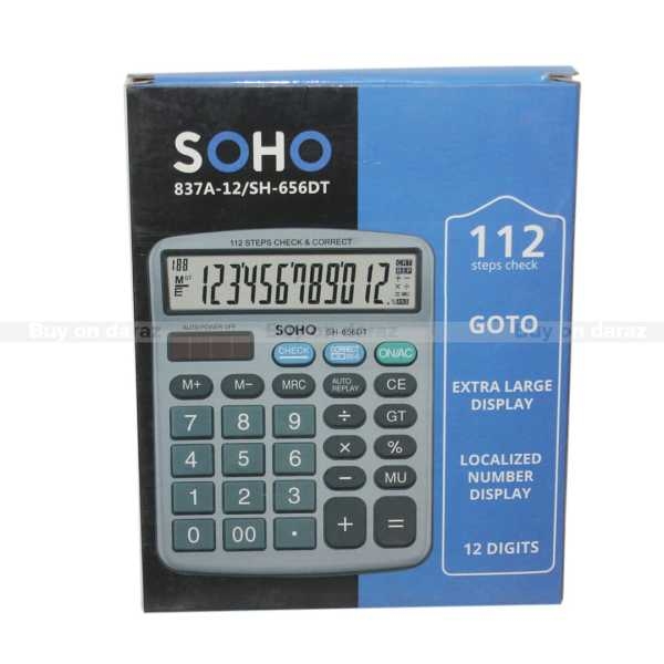 Soho 12 Digits Electronic Calculator - Image 2