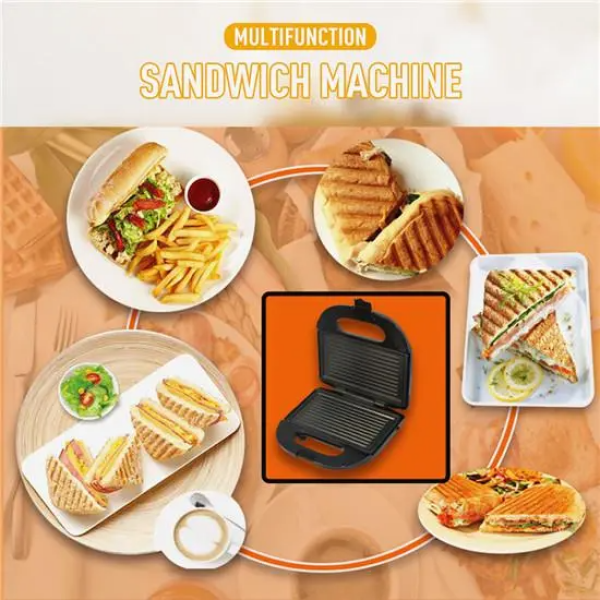 Sokany Electric Panini Press Sandwich Maker - Image 3