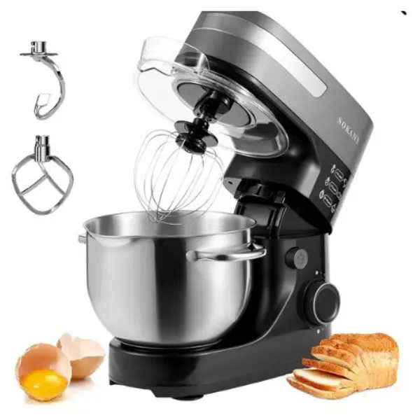 SOKANY KF-9107S 800W 4L Stand Mixer in Black - Image 3
