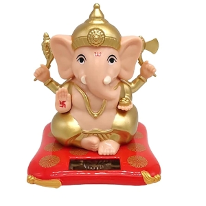Solar Ganesha Statue for Decoration
