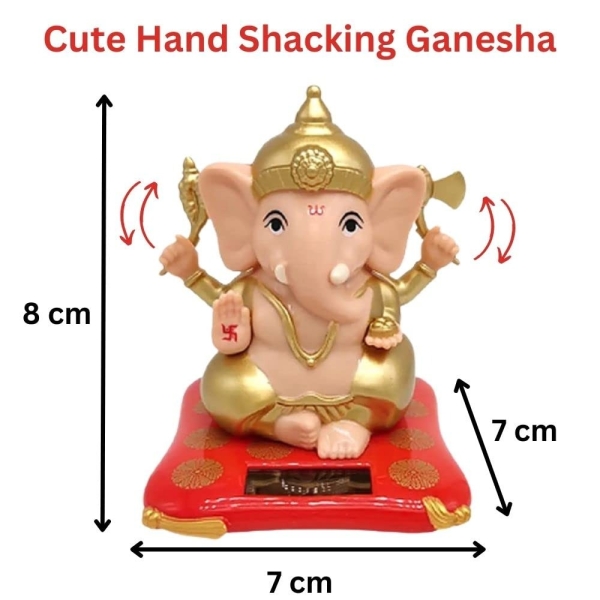 Solar Ganesha Statue for Decoration - Image 2