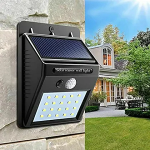 Solar Powered 20 LED Bright Motion Sensor Light