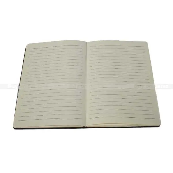 Solid Black Bookmark Notebook - Image 3
