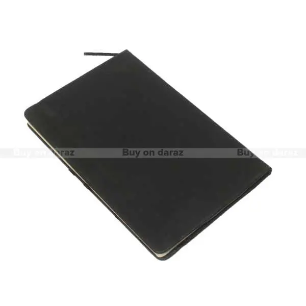 Solid Black Bookmark Notebook - Image 4