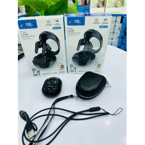 Solid Power MAX 17 | Gaming Supported Earbuds | PUBG |  48 Hour Playing Music | ENC Noise Reduction | Earbuds Case Free | 6 Months Warranty