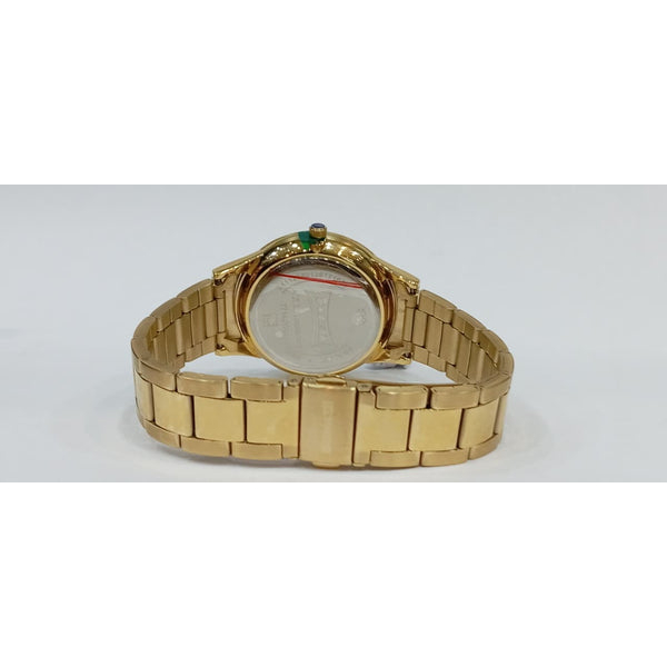 Sonata Quartz Analog Blue Dial Golden Stainless Steel Strap Watch For Men 77144YM01 - Image 3