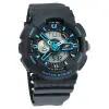 Sonata SF Dreamer Series Quartz Digital Analog Digital Blue Plastic Strap for Men
