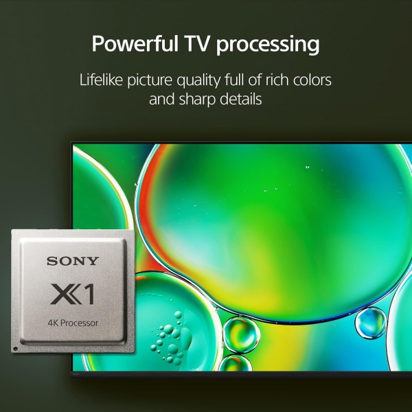 Sony BRAVIA 2 II 65 Inch 4K Ultra HD LED Smart TV with Google TV and Exclusive Features for PlayStation®5 (K-65S20M2) - Image 2
