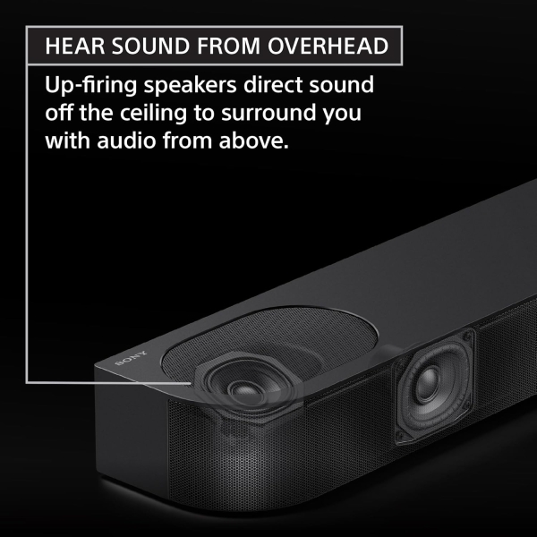 Sony BRAVIA Theater Bar 6, 3.1.2ch soundbar with Powerful Wireless subwoofer, Surround Sound by Dolby Atmos®/DTS:X® Compatible (HT-B600) - Image 11