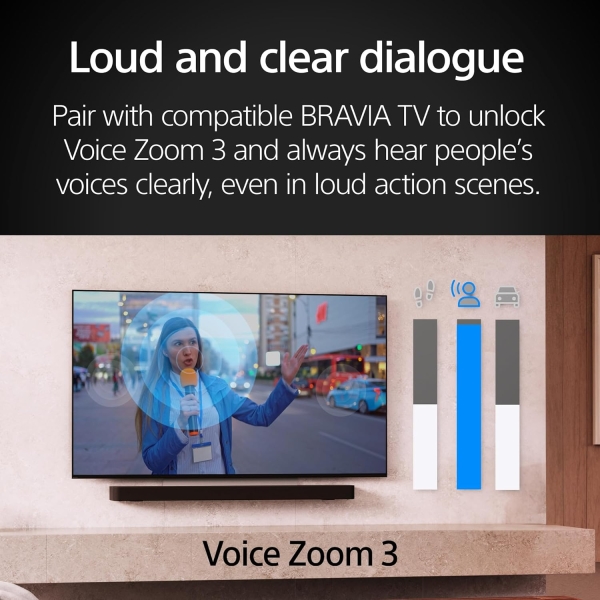 Sony BRAVIA Theater Bar 6, 3.1.2ch soundbar with Powerful Wireless subwoofer, Surround Sound by Dolby Atmos®/DTS:X® Compatible (HT-B600) - Image 12