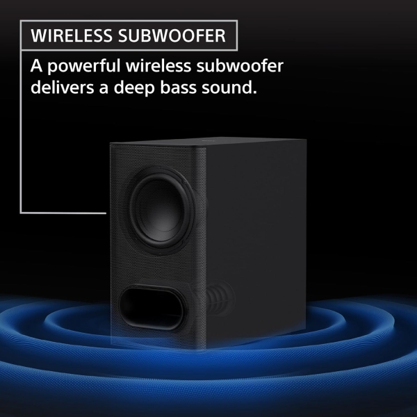 Sony BRAVIA Theater Bar 6, 3.1.2ch soundbar with Powerful Wireless subwoofer, Surround Sound by Dolby Atmos®/DTS:X® Compatible (HT-B600) - Image 8