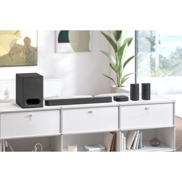 Sony Bravia Theatre System 6 (HT-S60) Real 5.1ch 1000W,Dolby Atmos/DTS:X Soundbar Home Theatre with Powerful subwoofer & Wireless Rear Speakers,Voice Zoom3,BCA App, Bluetooth,HDMI eARC - Image 11