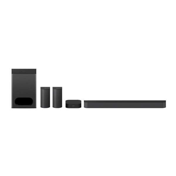 Sony Bravia Theatre System 6 (HT-S60) Real 5.1ch 1000W,Dolby Atmos/DTS:X Soundbar Home Theatre with Powerful subwoofer & Wireless Rear Speakers,Voice Zoom3,BCA App, Bluetooth,HDMI eARC - Image 4