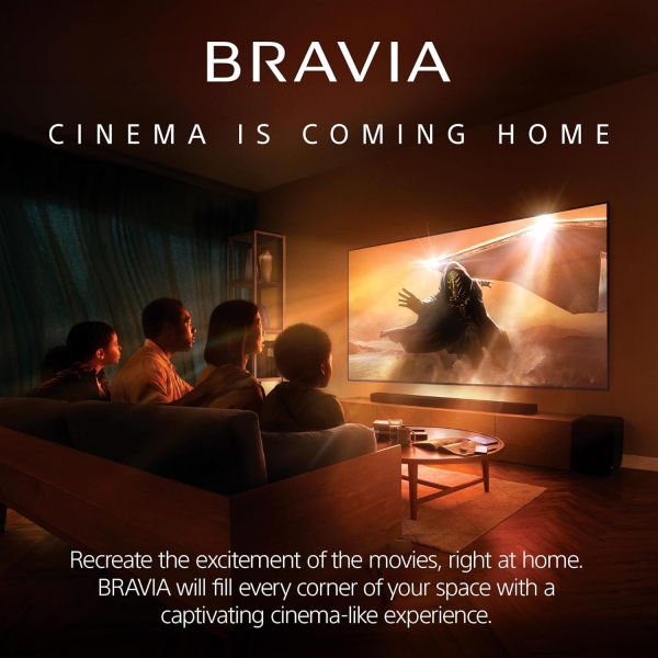 Sony Bravia Theatre System 6 (HT-S60) Real 5.1ch 1000W,Dolby Atmos/DTS:X Soundbar Home Theatre with Powerful subwoofer & Wireless Rear Speakers,Voice Zoom3,BCA App, Bluetooth,HDMI eARC - Image 5