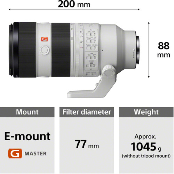 Sony FE 70-200mm f/2.8 GM OSS II Lens - Image 7