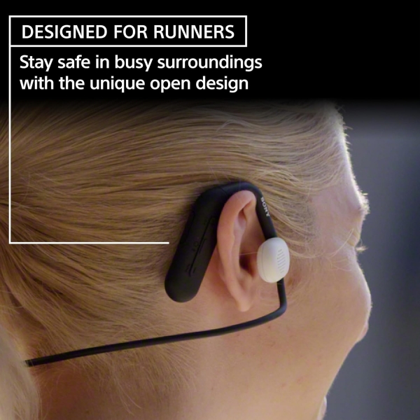 Sony Float Run Open-Ear Bluetooth Wireless Sport Headphones for Running and Exercise with Mic and IPX4 Water Resistance (WI-OE610) - Image 8