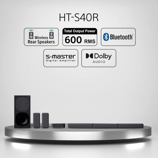 SONY (HT-S40R) 5.1ch Home Cinema Soundbar System - Image 5