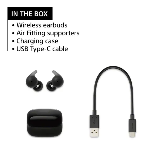 Sony LinkBuds Open WF-L910 Bluetooth Earbuds with an Open-Ring Design for Ambient Sound, Mic, TWS, Upto 22 Hrs Battery, Adaptive Sound Control - Image 2