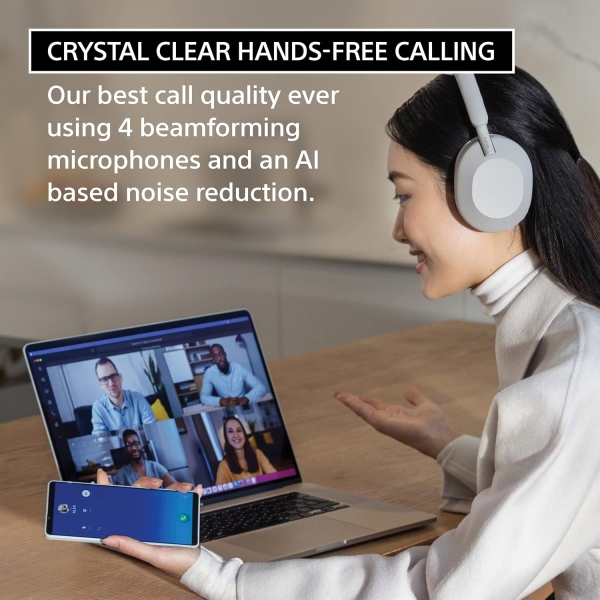 Sony WH-1000XM5 Premium Noise Canceling Headphones, Auto NC Optimizer, 30-Hour Battery, Alexa Voice Control - Image 12