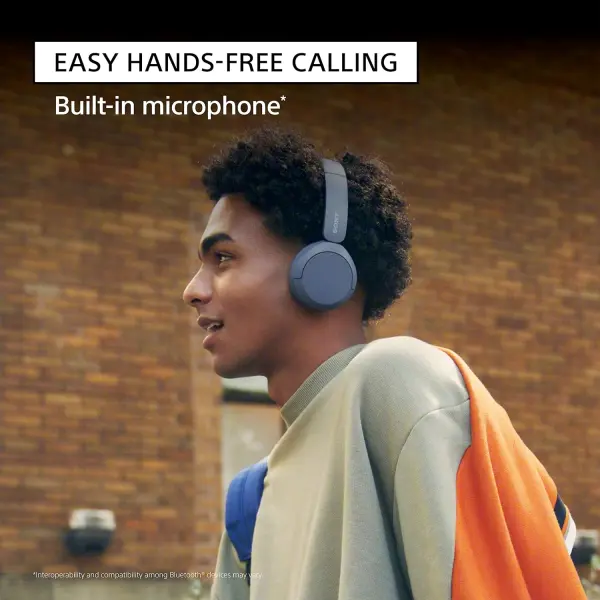Sony WH-CH520 Wireless Headphones Bluetooth On-Ear Headset with Microphone and up to 50 Hours Battery Life with Quick Charging - Image 13