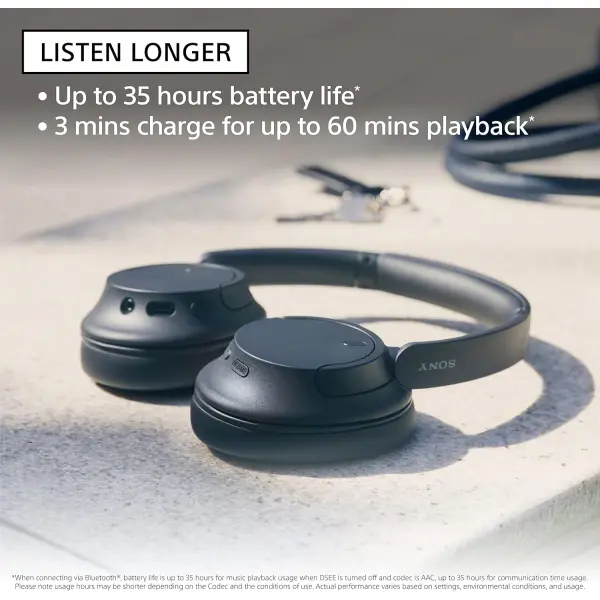 Sony WH-CH720N Noise Canceling Wireless Headphones Bluetooth Over The Ear Headset with Microphone and Alexa Built-in - Image 12