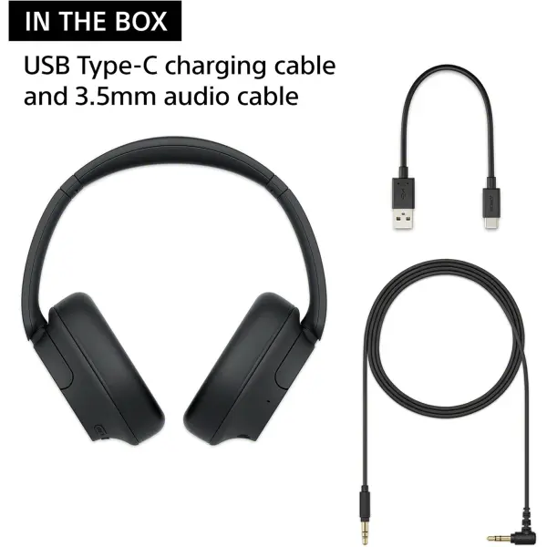 Sony WH-CH720N Noise Canceling Wireless Headphones Bluetooth Over The Ear Headset with Microphone and Alexa Built-in - Image 4
