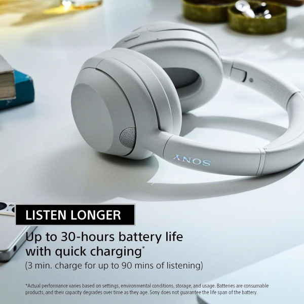 Sony WH-ULT900N WEAR Over-Ear Noise Canceling Bluetooth Headphones with Alexa Built-in, Comfortable Design, 30-Hour Battery, Massive Bass, & Signature Noise Canceling Found in 1000X Series - Image 12